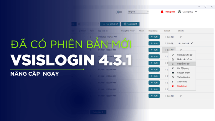nâng cấp vsislogin 4.3.1